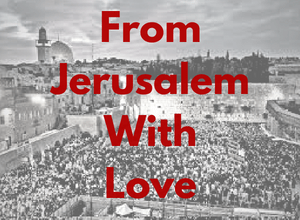 From Jerusalem With Love