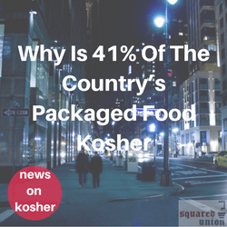 Why Is 41% Of The Country’s Packaged Food Kosher