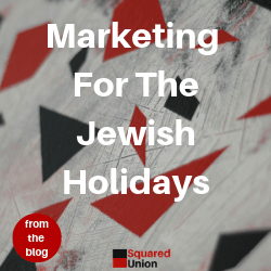 Marketing For The Jewish Holidays Blog Card