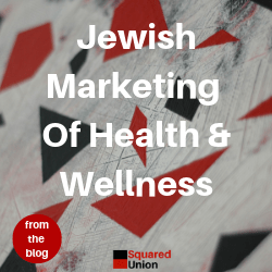 Jewish Marketing Of Health & Wellness Blog Card
